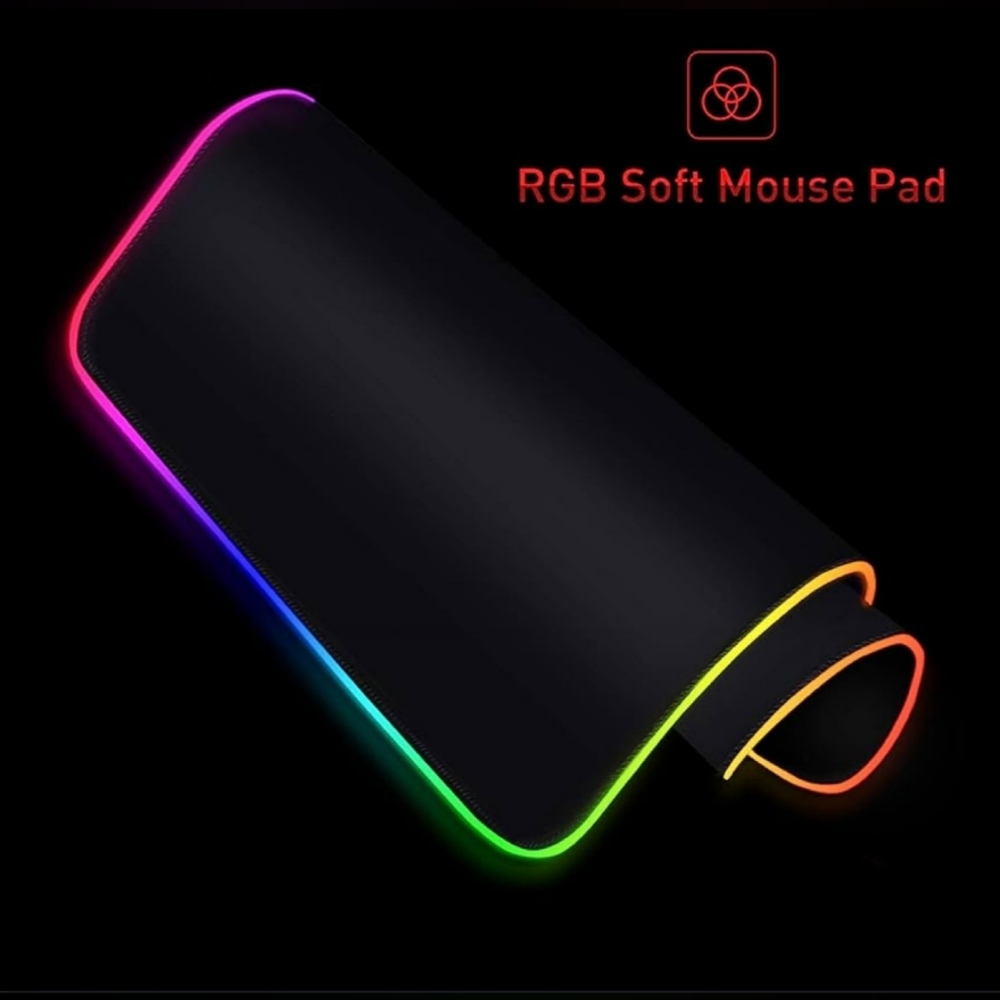 RGB led mouse pad